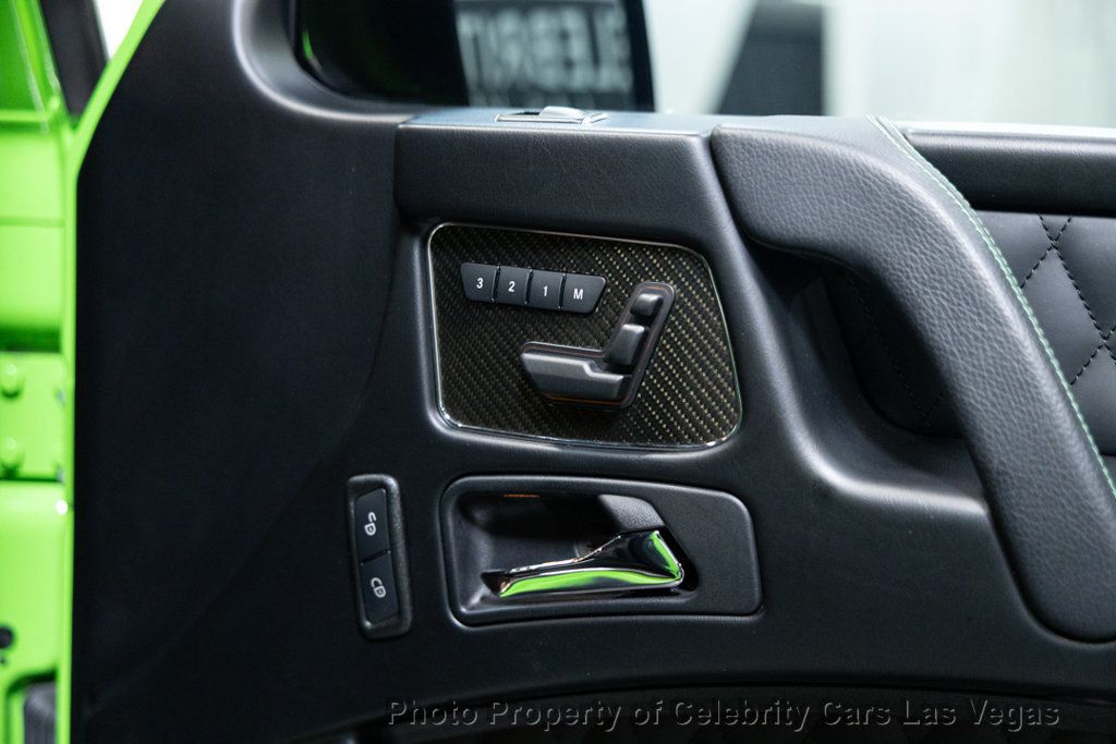 2017 Mercedes-Benz G-Class Alien Green Edition ($20k) Performance Studio Package - 22872173 - 38