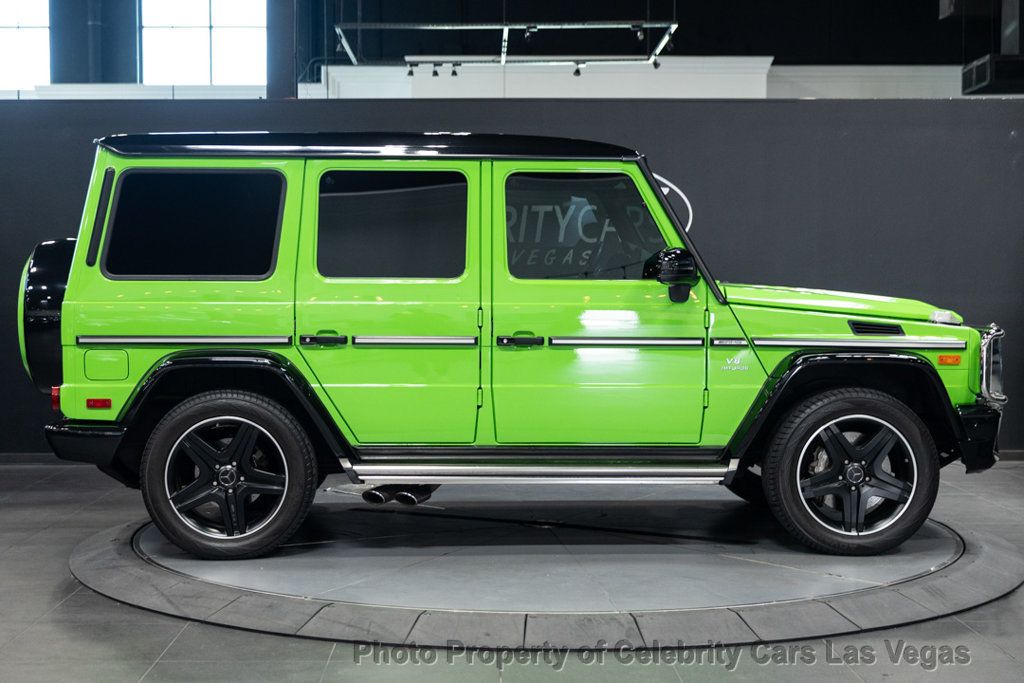 2017 Mercedes-Benz G-Class Alien Green Edition ($20k) Performance Studio Package - 22872173 - 4