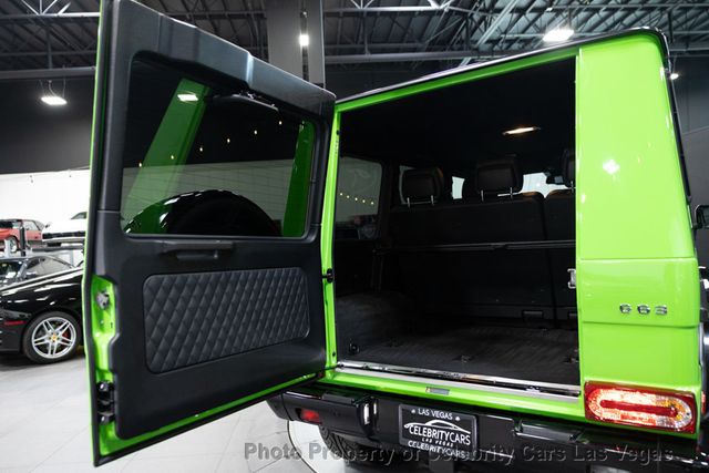 2017 Mercedes-Benz G-Class Alien Green Edition ($20k) Performance Studio Package - 22872173 - 49