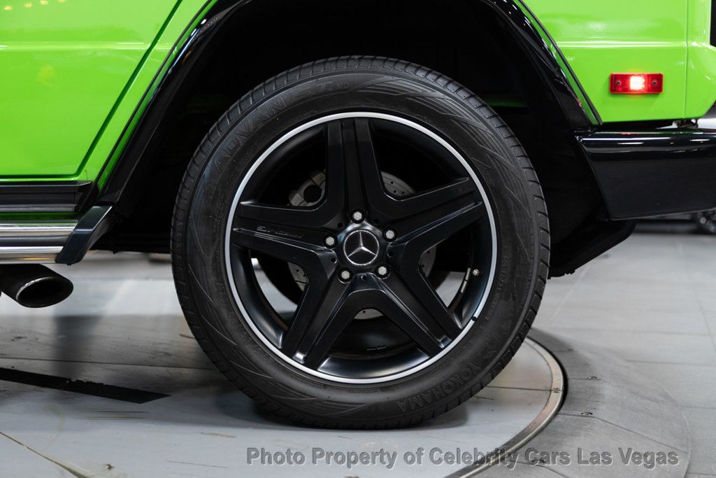 2017 Mercedes-Benz G-Class Alien Green Edition ($20k) Performance Studio Package - 22872173 - 56