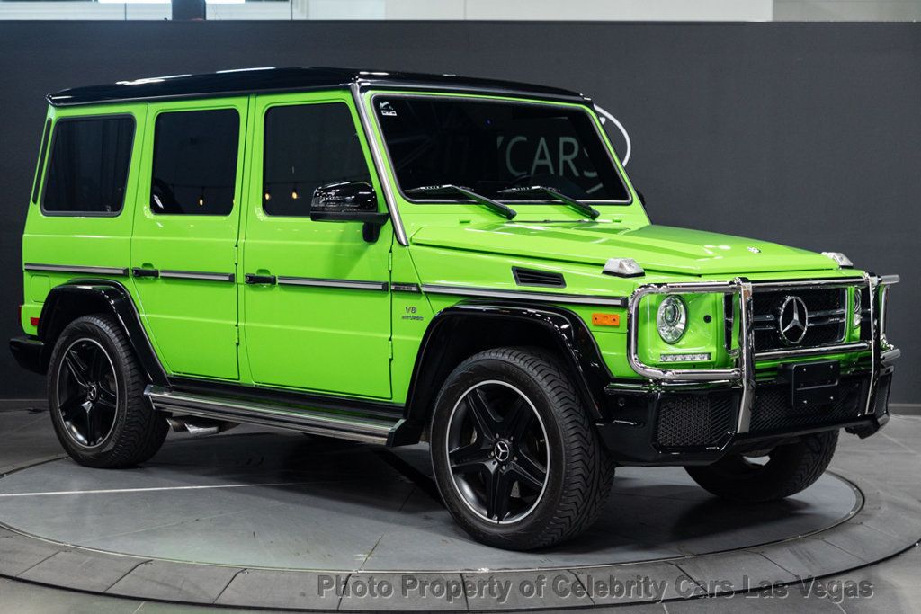 2017 Mercedes-Benz G-Class Alien Green Edition ($20k) Performance Studio Package - 22872173 - 7