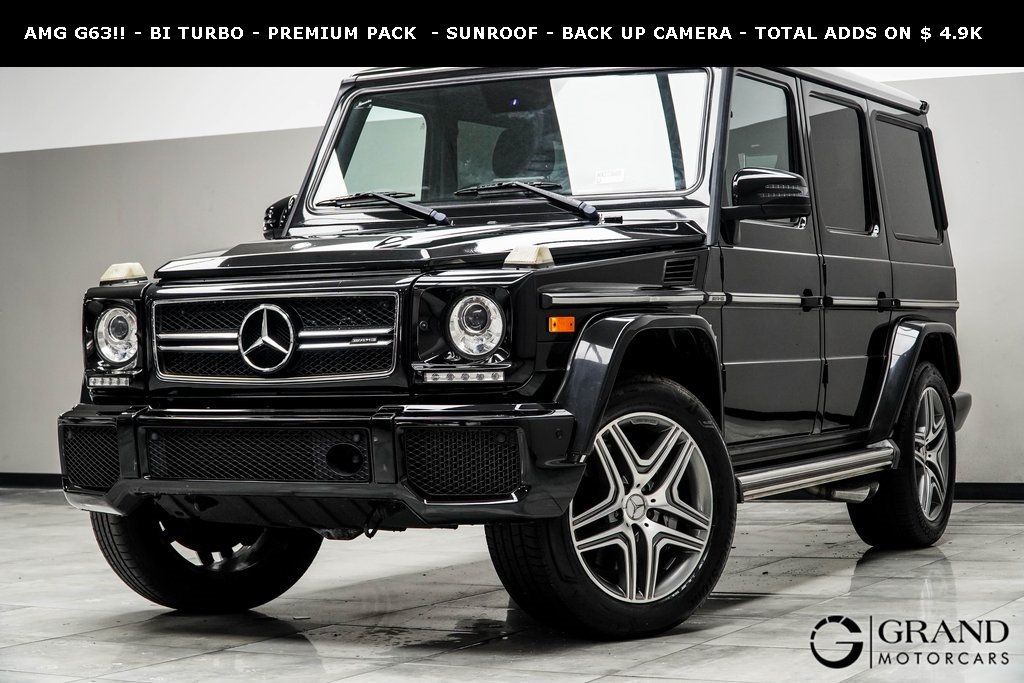 Used 2017 Mercedes-Benz G-Class AMG G63 with VIN WDCYC7DF8HX273668 for sale in Kennesaw, GA