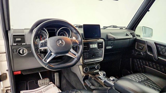 2017 Mercedes-Benz G-Class AMG G 63 4MATIC SUV w/ designo Exclusive Leather & Carbon Fiber  - 22997434 - 12