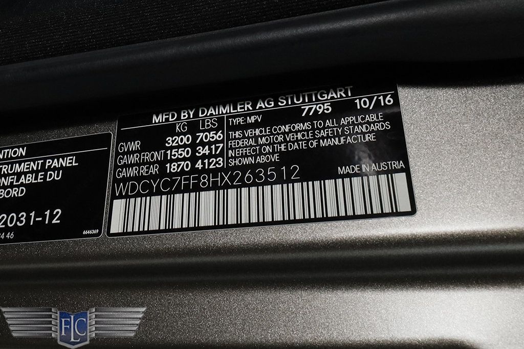 2017 Mercedes-Benz G-Class AMG G 65 4MATIC SUV - 22946261 - 42