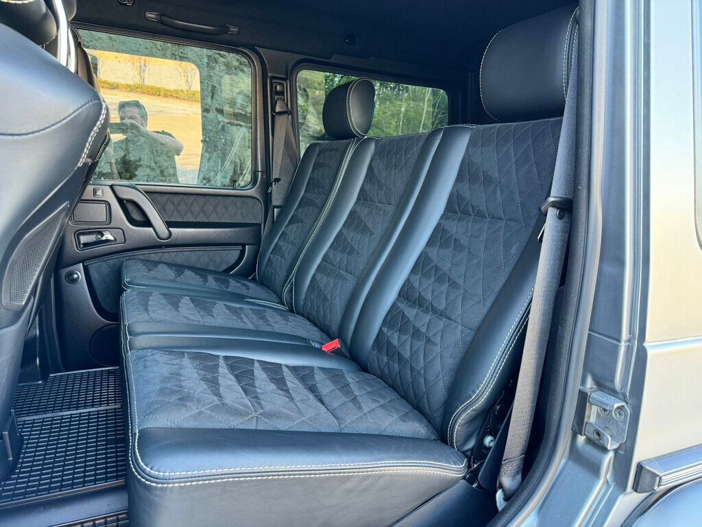 2017 Mercedes-Benz G-Class G550 Squared, designo Platinum Magno Finish,designo Napa Leather - 22375024 - 20