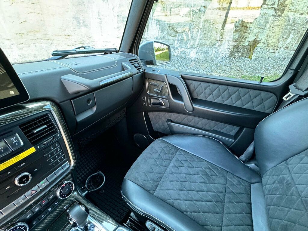 2017 Mercedes-Benz G-Class G550 Squared, designo Platinum Magno Finish,designo Napa Leather - 22375024 - 34