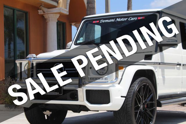 2017 Mercedes-Benz G-Class GARAGE KEPT ONE OWNER , 24K MILES ,MYSTIC WHITE METALLIC - 21937920 - 0