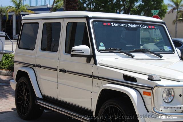 2017 Mercedes-Benz G-Class GARAGE KEPT ONE OWNER , 24K MILES ,MYSTIC WHITE METALLIC - 21937920 - 15
