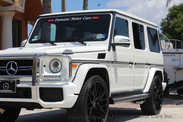 2017 Mercedes-Benz G-Class GARAGE KEPT ONE OWNER , 24K MILES ,MYSTIC WHITE METALLIC - 21937920 - 1