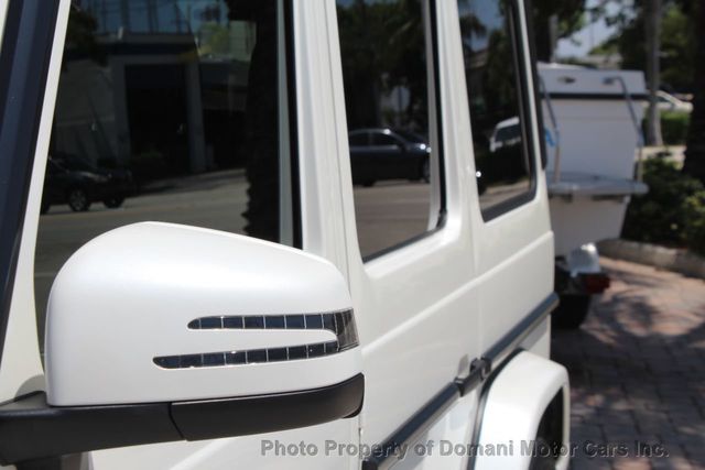 2017 Mercedes-Benz G-Class GARAGE KEPT ONE OWNER , 24K MILES ,MYSTIC WHITE METALLIC - 21937920 - 21
