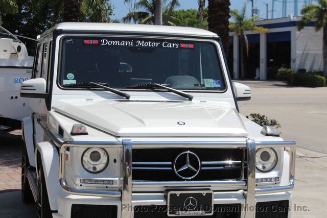 2017 Mercedes-Benz G-Class GARAGE KEPT ONE OWNER , 24K MILES ,MYSTIC WHITE METALLIC - 21937920 - 22