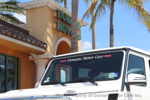 2017 Mercedes-Benz G-Class GARAGE KEPT ONE OWNER , 24K MILES ,MYSTIC WHITE METALLIC - 21937920 - 23