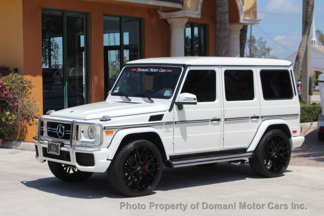 2017 Mercedes-Benz G-Class GARAGE KEPT ONE OWNER , 24K MILES ,MYSTIC WHITE METALLIC - 21937920 - 2
