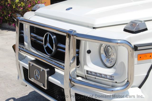 2017 Mercedes-Benz G-Class GARAGE KEPT ONE OWNER , 24K MILES ,MYSTIC WHITE METALLIC - 21937920 - 30