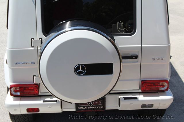2017 Mercedes-Benz G-Class GARAGE KEPT ONE OWNER , 24K MILES ,MYSTIC WHITE METALLIC - 21937920 - 34