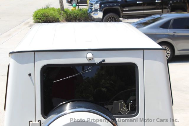 2017 Mercedes-Benz G-Class GARAGE KEPT ONE OWNER , 24K MILES ,MYSTIC WHITE METALLIC - 21937920 - 38
