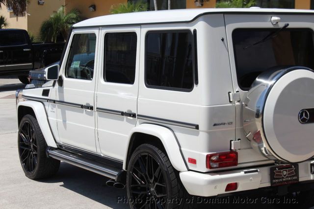 2017 Mercedes-Benz G-Class GARAGE KEPT ONE OWNER , 24K MILES ,MYSTIC WHITE METALLIC - 21937920 - 3