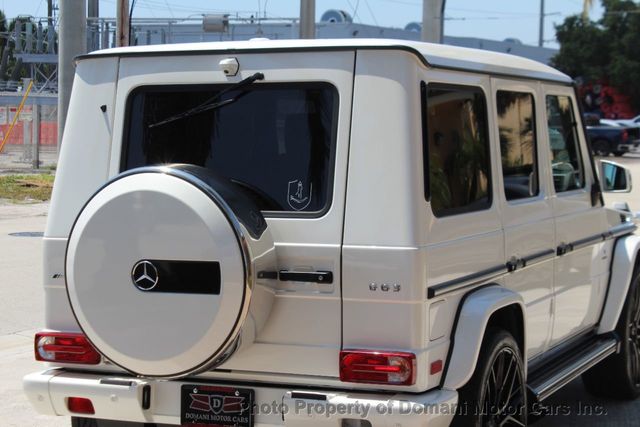 2017 Mercedes-Benz G-Class GARAGE KEPT ONE OWNER , 24K MILES ,MYSTIC WHITE METALLIC - 21937920 - 39