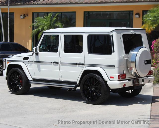 2017 Mercedes-Benz G-Class GARAGE KEPT ONE OWNER , 24K MILES ,MYSTIC WHITE METALLIC - 21937920 - 41
