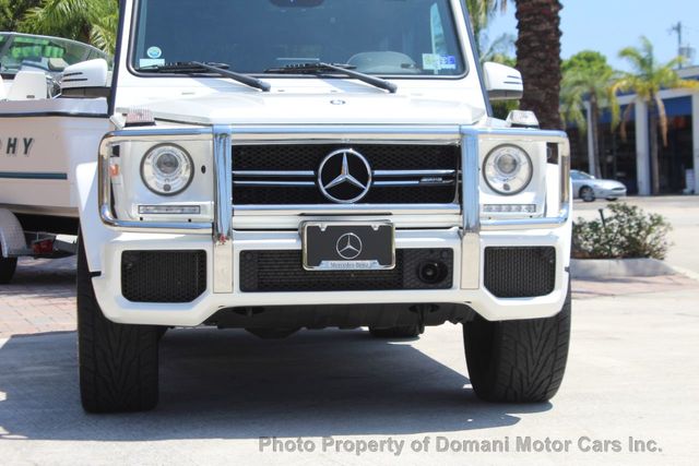 2017 Mercedes-Benz G-Class GARAGE KEPT ONE OWNER , 24K MILES ,MYSTIC WHITE METALLIC - 21937920 - 4