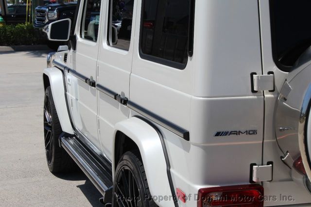 2017 Mercedes-Benz G-Class GARAGE KEPT ONE OWNER , 24K MILES ,MYSTIC WHITE METALLIC - 21937920 - 56