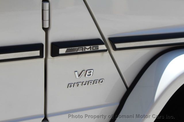 2017 Mercedes-Benz G-Class GARAGE KEPT ONE OWNER , 24K MILES ,MYSTIC WHITE METALLIC - 21937920 - 58