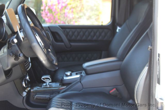 2017 Mercedes-Benz G-Class GARAGE KEPT ONE OWNER , 24K MILES ,MYSTIC WHITE METALLIC - 21937920 - 63