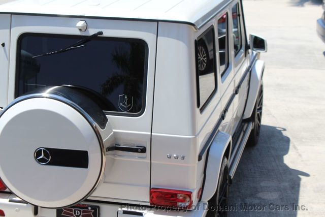 2017 Mercedes-Benz G-Class GARAGE KEPT ONE OWNER , 24K MILES ,MYSTIC WHITE METALLIC - 21937920 - 65