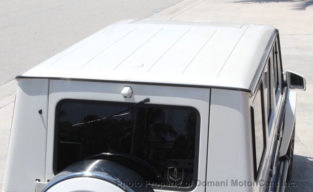 2017 Mercedes-Benz G-Class GARAGE KEPT ONE OWNER , 24K MILES ,MYSTIC WHITE METALLIC - 21937920 - 68