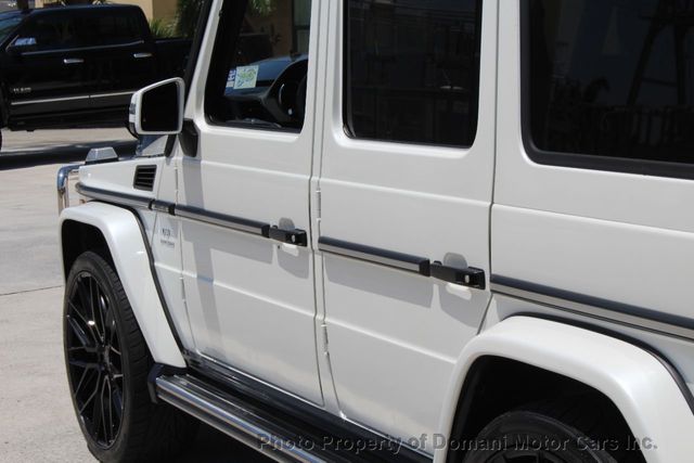 2017 Mercedes-Benz G-Class GARAGE KEPT ONE OWNER , 24K MILES ,MYSTIC WHITE METALLIC - 21937920 - 73