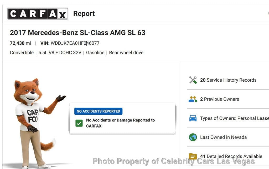 2017 Mercedes-Benz SL $167k MSRP! - 23052746 - 6