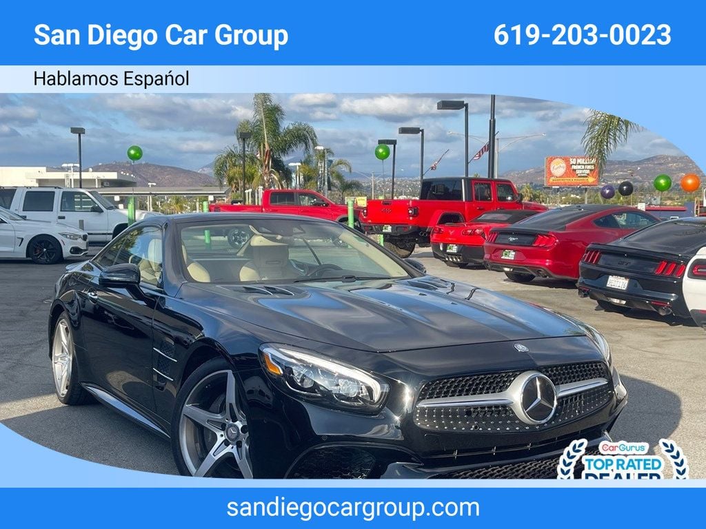 2017 Mercedes-Benz SL SL 550 Roadster - 22604288 - 0