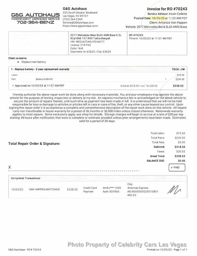 2017 Mercedes-Benz SL SL63 AMG $167k MSRP! - 23052746 - 74