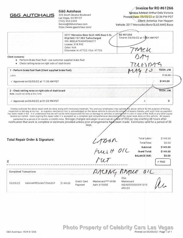 2017 Mercedes-Benz SL SL63 AMG $167k MSRP! - 23052746 - 88