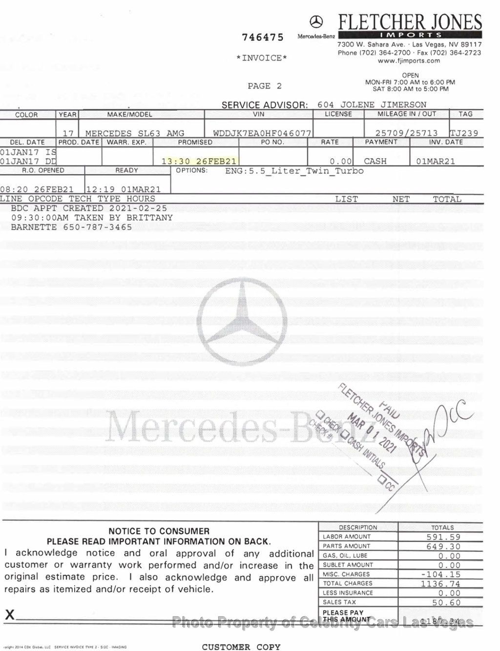 2017 Mercedes-Benz SL SL63 AMG $167k MSRP! - 23052746 - 92