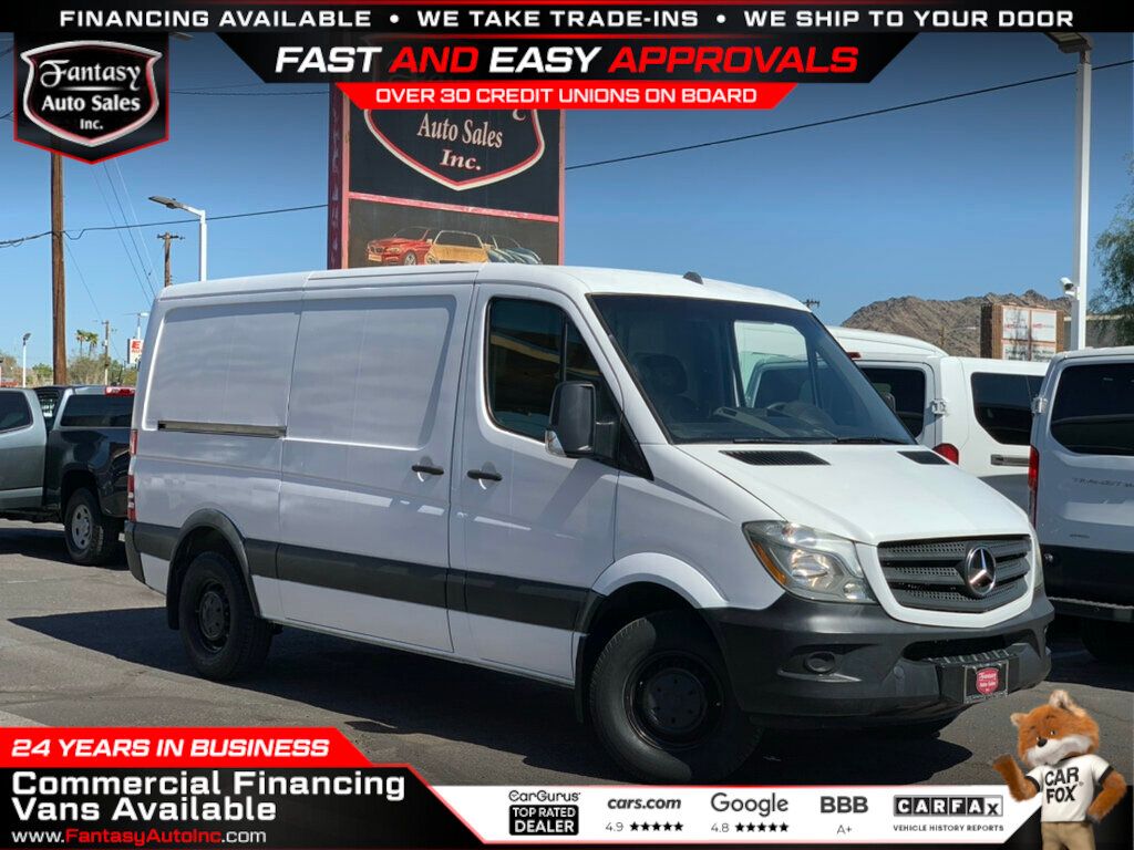 2017 Mercedes-Benz Sprinter Cargo Van 2500 Standard Roof V6 144" RWD timing liftgate - 22634920 - 0