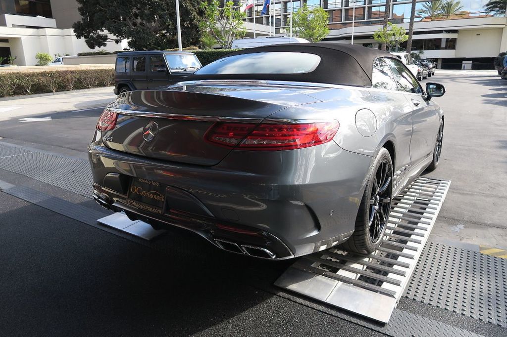 2017 Mercedes-Benz S-Class AMG S 63 4MATIC Cabriolet - 22255189 - 43