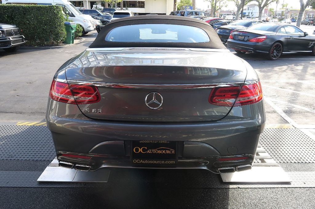 2017 Mercedes-Benz S-Class AMG S 63 4MATIC Cabriolet - 22255189 - 52