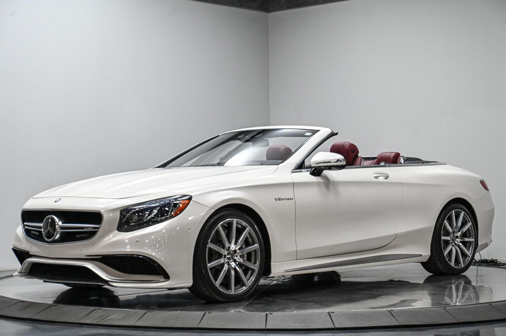 2017 Mercedes-Benz S-Class AMG S 63 4MATIC Cabriolet - 22673381 - 0