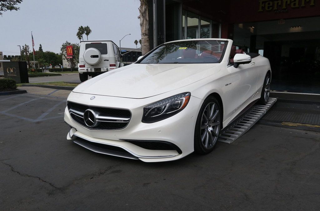 2017 Mercedes-Benz S-Class AMG S 63 4MATIC Cabriolet - 22673381 - 60