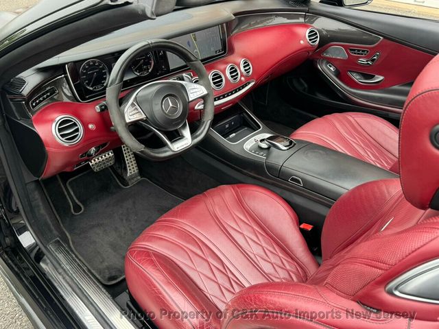 2017 Mercedes-Benz S-Class AMG S 63 4MATIC Cabriolet - 23025777 - 21