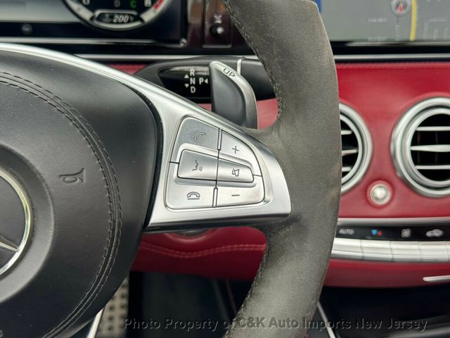 2017 Mercedes-Benz S-Class AMG S 63 4MATIC Cabriolet - 23025777 - 27