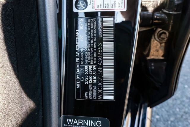 2017 Mercedes-Benz S-Class AMG S 63 4MATIC Sedan - 23003039 - 40