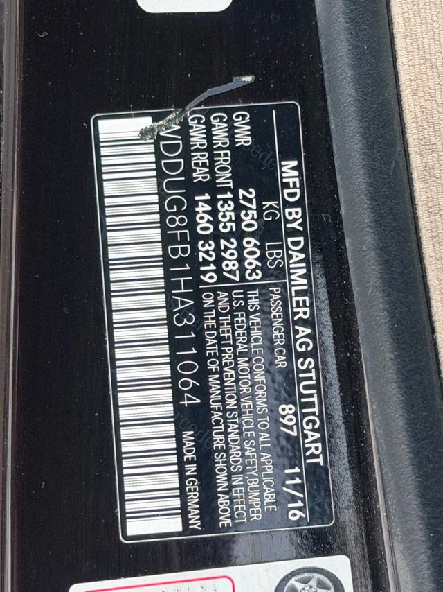 2017 Mercedes-Benz S-Class S 550 4MATIC Sedan - 23055245 - 22