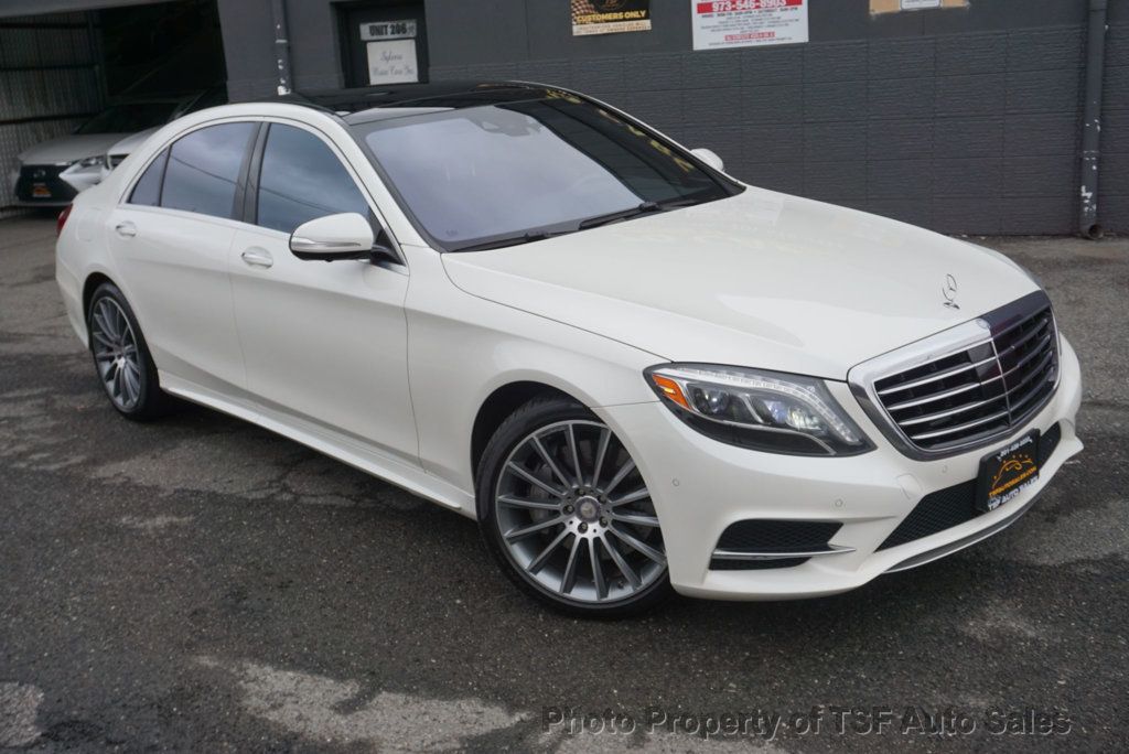 2017 Mercedes-Benz S-Class S 550 4MATIC Sedan SPORT/DRIVER ASSIST/PREMIUM PKGS 20" WHEELS  - 23007580 - 1