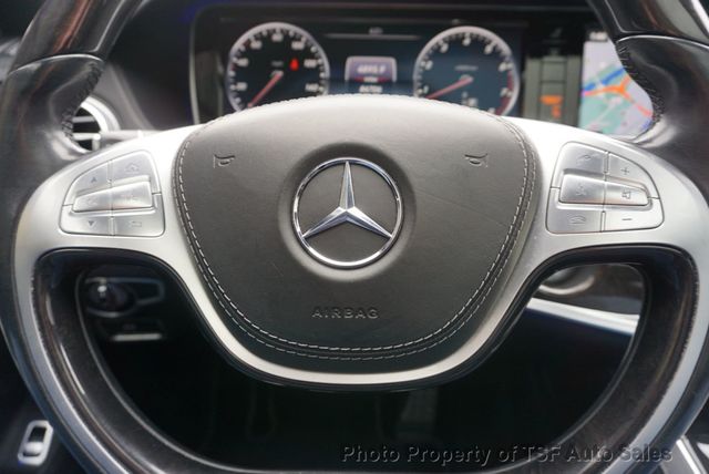 2017 Mercedes-Benz S-Class S 550 4MATIC Sedan SPORT/DRIVER ASSIST/PREMIUM PKGS 20" WHEELS  - 23007580 - 35