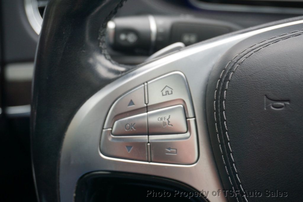 2017 Mercedes-Benz S-Class S 550 4MATIC Sedan SPORT/DRIVER ASSIST/PREMIUM PKGS 20" WHEELS  - 23007580 - 36