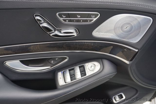 2017 Mercedes-Benz S-Class S 550 4MATIC Sedan SPORT/DRIVER ASSIST/PREMIUM PKGS 20" WHEELS  - 23007580 - 40