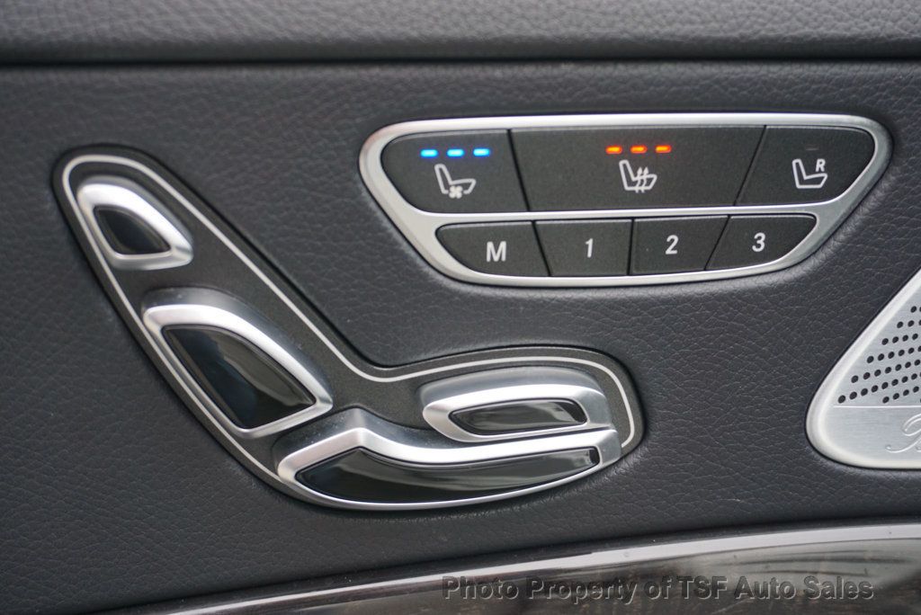 2017 Mercedes-Benz S-Class S 550 4MATIC Sedan SPORT/DRIVER ASSIST/PREMIUM PKGS 20" WHEELS  - 23007580 - 41