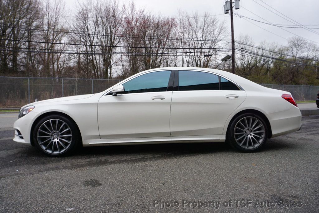 2017 Mercedes-Benz S-Class S 550 4MATIC Sedan SPORT/DRIVER ASSIST/PREMIUM PKGS 20" WHEELS  - 23007580 - 4